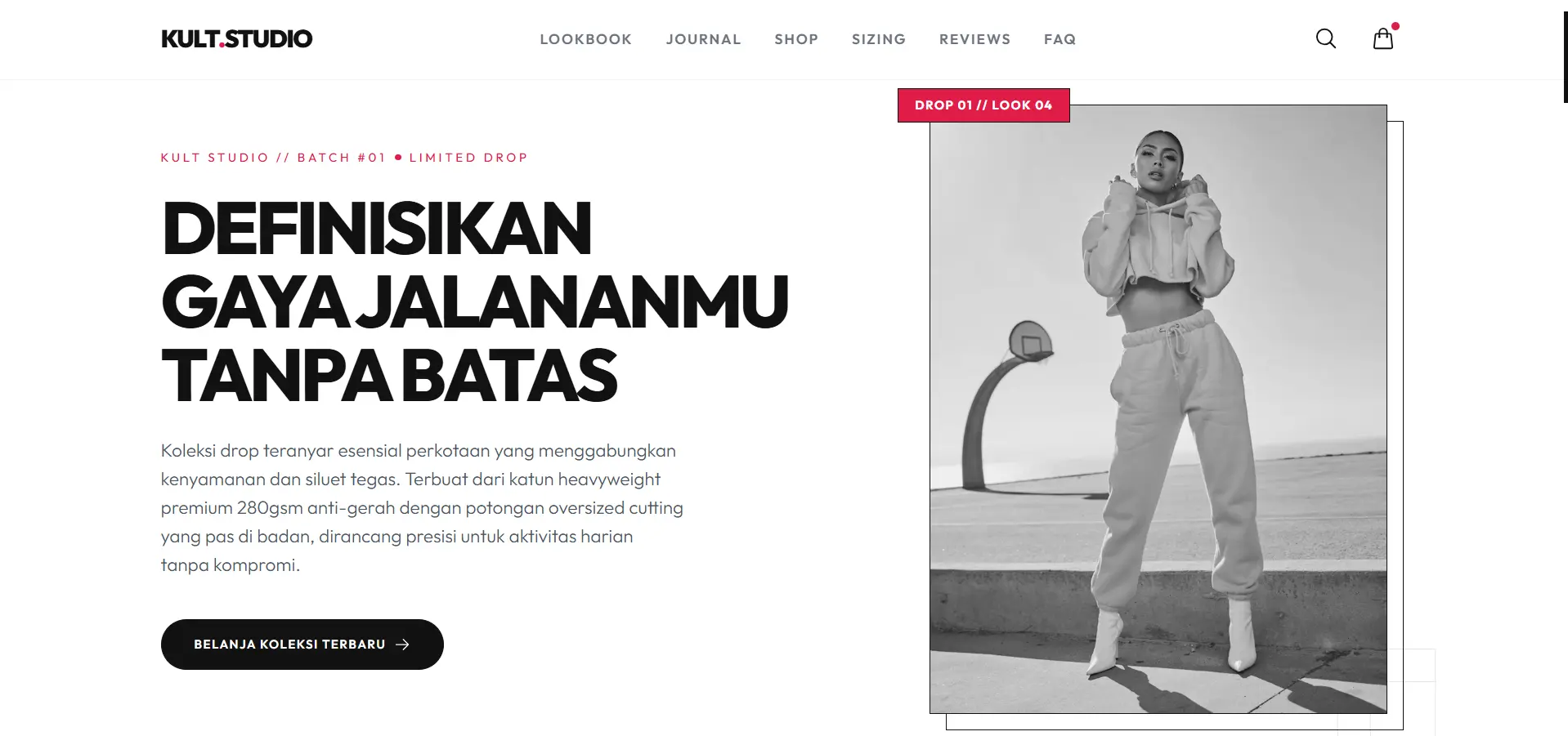 Template Toko Online Fashion